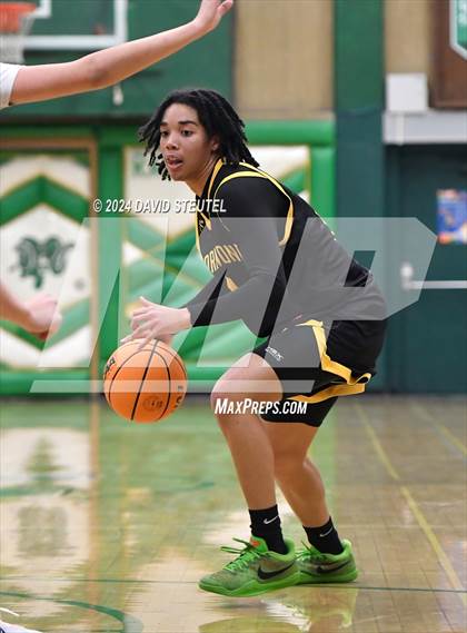Thumbnail 2 in Cornerstone Christian vs. Pleasant Valley (St. Mary's MLK Showcase) photogallery.