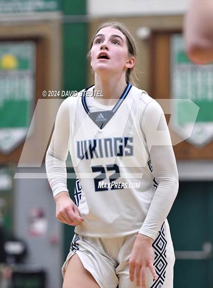 Thumbnail 1 in Cornerstone Christian vs. Pleasant Valley (St. Mary's MLK Showcase) photogallery.