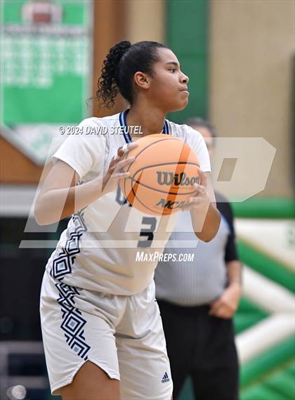 Thumbnail 3 in Cornerstone Christian vs. Pleasant Valley (St. Mary's MLK Showcase) photogallery.
