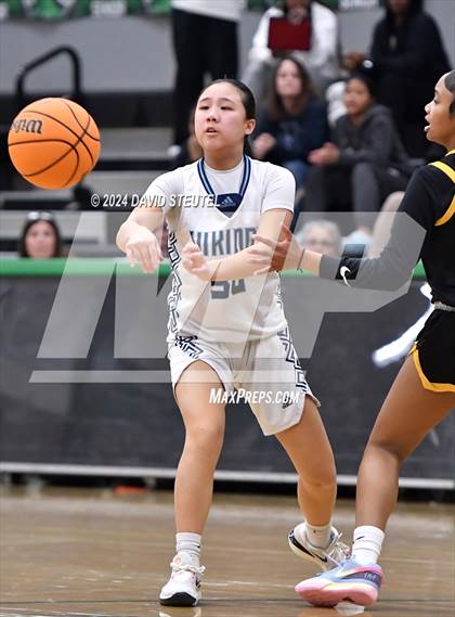 Thumbnail 1 in Cornerstone Christian vs. Pleasant Valley (St. Mary's MLK Showcase) photogallery.