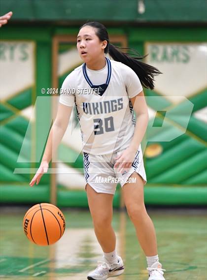 Thumbnail 2 in Cornerstone Christian vs. Pleasant Valley (St. Mary's MLK Showcase) photogallery.