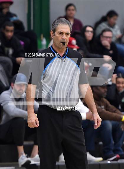 Thumbnail 1 in Cornerstone Christian vs. Pleasant Valley (St. Mary's MLK Showcase) photogallery.