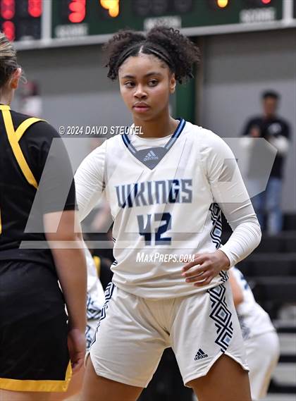 Thumbnail 2 in Cornerstone Christian vs. Pleasant Valley (St. Mary's MLK Showcase) photogallery.