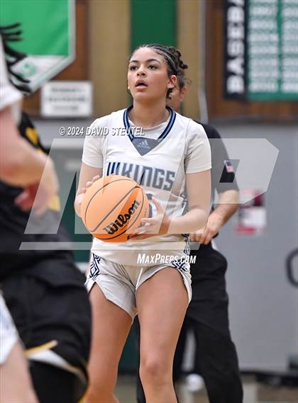 Thumbnail 2 in Cornerstone Christian vs. Pleasant Valley (St. Mary's MLK Showcase) photogallery.