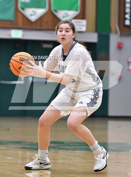 Thumbnail 2 in Cornerstone Christian vs. Pleasant Valley (St. Mary's MLK Showcase) photogallery.