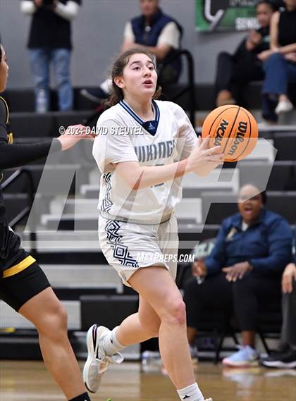 Thumbnail 1 in Cornerstone Christian vs. Pleasant Valley (St. Mary's MLK Showcase) photogallery.