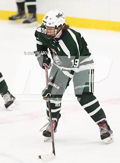 Thumbnail 1 in New Hampton vs. Lawrence Academy (Edward G. Watkins Invitational) photogallery.