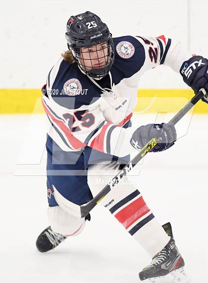Thumbnail 3 in New Hampton vs. Lawrence Academy (Edward G. Watkins Invitational) photogallery.