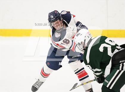 Thumbnail 3 in New Hampton vs. Lawrence Academy (Edward G. Watkins Invitational) photogallery.