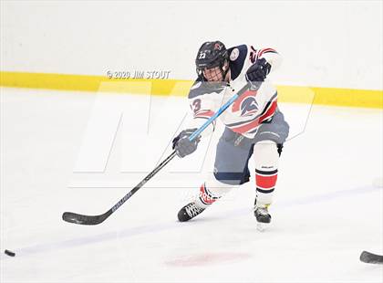 Thumbnail 3 in New Hampton vs. Lawrence Academy (Edward G. Watkins Invitational) photogallery.