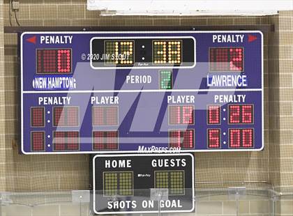 Thumbnail 3 in New Hampton vs. Lawrence Academy (Edward G. Watkins Invitational) photogallery.