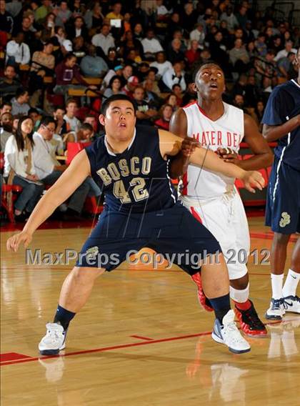Thumbnail 1 in St. John Bosco vs Mater Dei (Nike Extravaganza) photogallery.