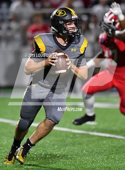 Thumbnail 1 in St. Frances Academy vs. Mater Dei (Trinity League vs. USA Showcase) photogallery.