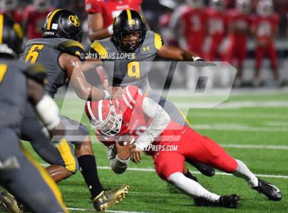 Thumbnail 1 in St. Frances Academy vs. Mater Dei (Trinity League vs. USA Showcase) photogallery.