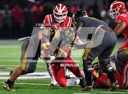 Thumbnail 1 in St. Frances Academy vs. Mater Dei (Trinity League vs. USA Showcase) photogallery.