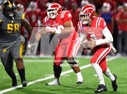 Thumbnail 1 in St. Frances Academy vs. Mater Dei (Trinity League vs. USA Showcase) photogallery.
