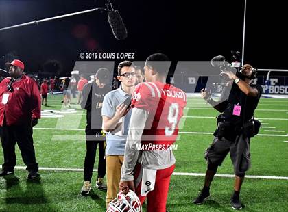 Thumbnail 1 in St. Frances Academy vs. Mater Dei (Trinity League vs. USA Showcase) photogallery.