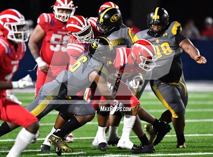Thumbnail 1 in St. Frances Academy vs. Mater Dei (Trinity League vs. USA Showcase) photogallery.