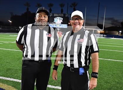 Thumbnail 3 in St. Frances Academy vs. Mater Dei (Trinity League vs. USA Showcase) photogallery.