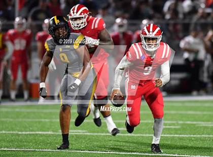Thumbnail 3 in St. Frances Academy vs. Mater Dei (Trinity League vs. USA Showcase) photogallery.