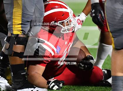 Thumbnail 1 in St. Frances Academy vs. Mater Dei (Trinity League vs. USA Showcase) photogallery.
