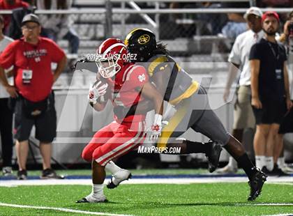 Thumbnail 2 in St. Frances Academy vs. Mater Dei (Trinity League vs. USA Showcase) photogallery.