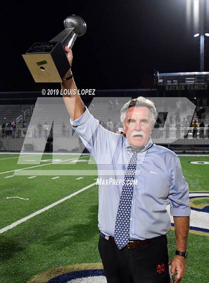 Thumbnail 3 in St. Frances Academy vs. Mater Dei (Trinity League vs. USA Showcase) photogallery.