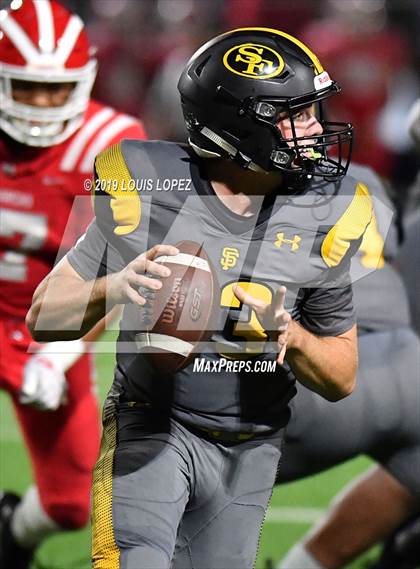 Thumbnail 3 in St. Frances Academy vs. Mater Dei (Trinity League vs. USA Showcase) photogallery.