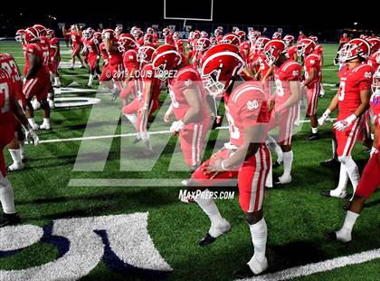 Thumbnail 3 in St. Frances Academy vs. Mater Dei (Trinity League vs. USA Showcase) photogallery.