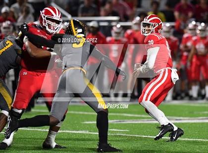 Thumbnail 2 in St. Frances Academy vs. Mater Dei (Trinity League vs. USA Showcase) photogallery.
