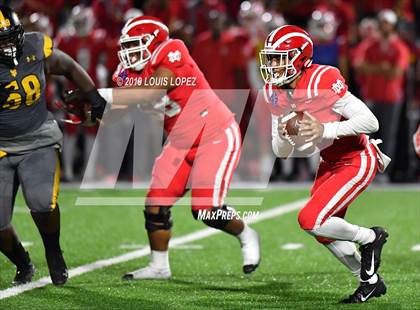 Thumbnail 3 in St. Frances Academy vs. Mater Dei (Trinity League vs. USA Showcase) photogallery.
