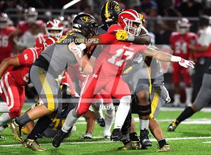Thumbnail 1 in St. Frances Academy vs. Mater Dei (Trinity League vs. USA Showcase) photogallery.