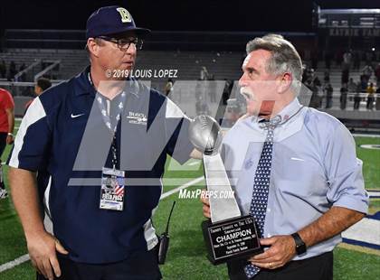 Thumbnail 1 in St. Frances Academy vs. Mater Dei (Trinity League vs. USA Showcase) photogallery.