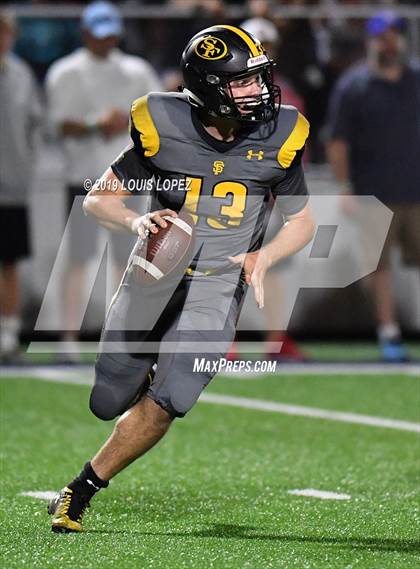 Thumbnail 1 in St. Frances Academy vs. Mater Dei (Trinity League vs. USA Showcase) photogallery.