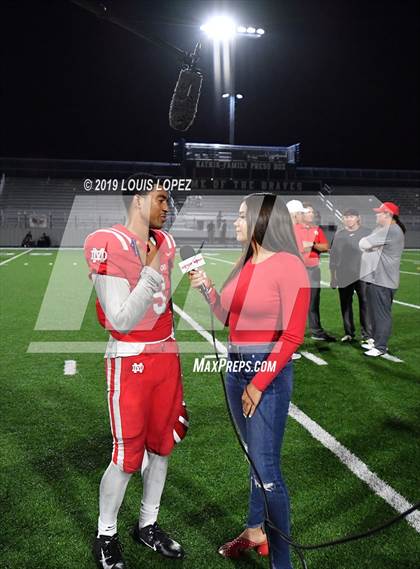 Thumbnail 1 in St. Frances Academy vs. Mater Dei (Trinity League vs. USA Showcase) photogallery.