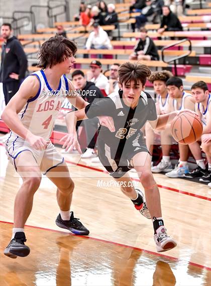 Thumbnail 3 in Los Alamitos vs. Servite (Nike Extravaganza) photogallery.