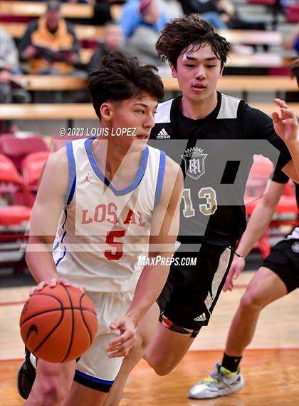 Thumbnail 3 in Los Alamitos vs. Servite (Nike Extravaganza) photogallery.