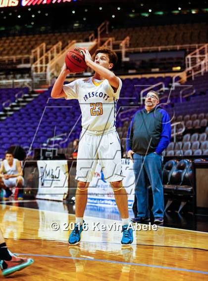 Thumbnail 3 in Red Rock vs Prescott (Hoopin' it Up at the Arena) photogallery.