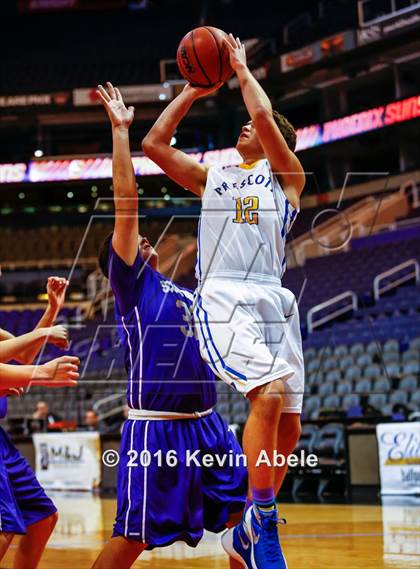 Thumbnail 2 in Red Rock vs Prescott (Hoopin' it Up at the Arena) photogallery.