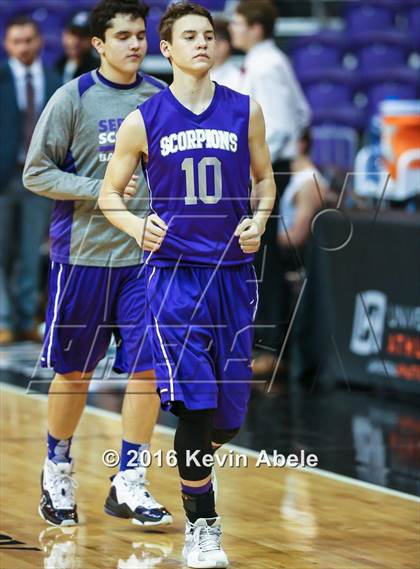 Thumbnail 3 in Red Rock vs Prescott (Hoopin' it Up at the Arena) photogallery.