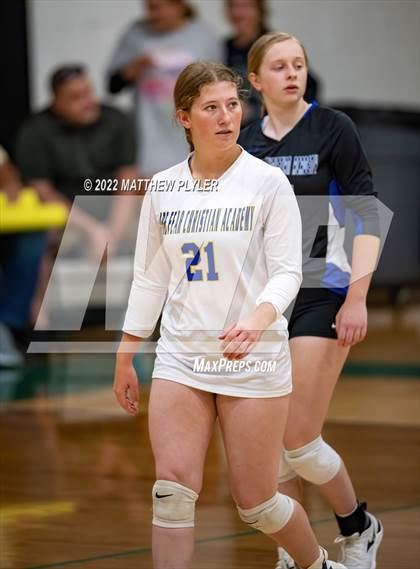 Thumbnail 1 in Cape Fear Christian Academy vs. Berean Baptist Academy (Grace Christian School Crusader Classic) photogallery.