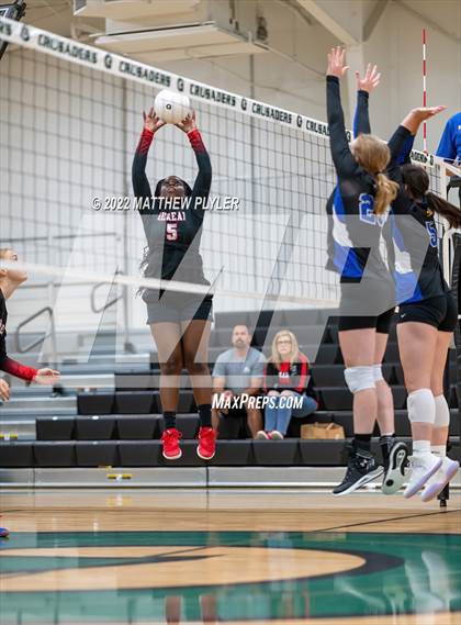 Thumbnail 2 in Cape Fear Christian Academy vs. Berean Baptist Academy (Grace Christian School Crusader Classic) photogallery.