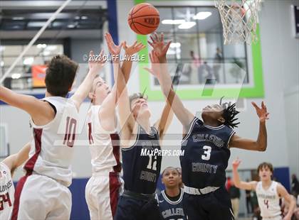 Thumbnail 1 in Colleton County vs Porter Gaud (Lowcountry Roundball Classic) photogallery.