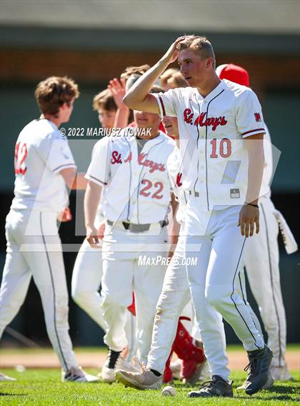 Thumbnail 2 in St. Mary's Prep vs  Grosse Pointe North (MHSAA Division I State Final) photogallery.