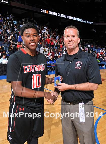 Thumbnail 1 in Centennial vs. Chino Hills (CIF State Regional DIV 1) photogallery.