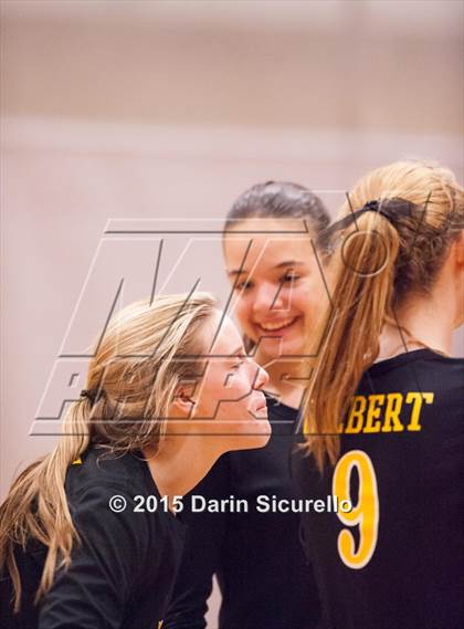 Thumbnail 1 in Gilbert vs Xavier (NIKE Tournament of Champions) photogallery.