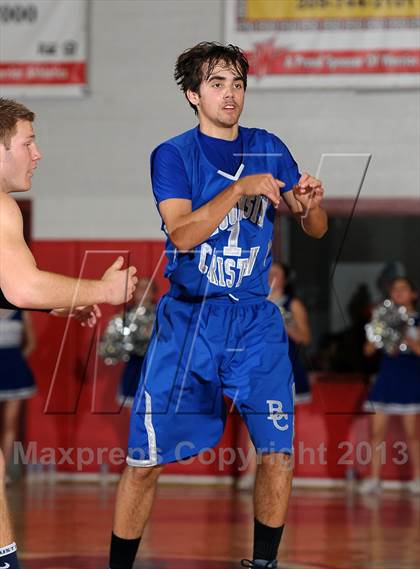 Thumbnail 2 in Brookside Christian vs. Central Catholic (CIF SJS D5 Playoffs) photogallery.