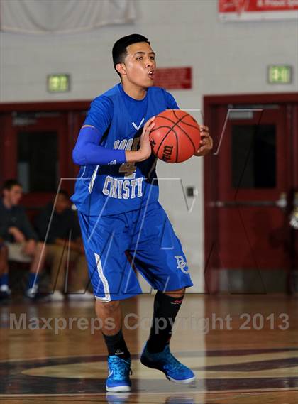Thumbnail 2 in Brookside Christian vs. Central Catholic (CIF SJS D5 Playoffs) photogallery.