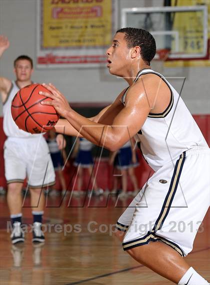 Thumbnail 2 in Brookside Christian vs. Central Catholic (CIF SJS D5 Playoffs) photogallery.