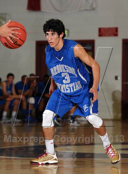 Thumbnail 1 in Brookside Christian vs. Central Catholic (CIF SJS D5 Playoffs) photogallery.